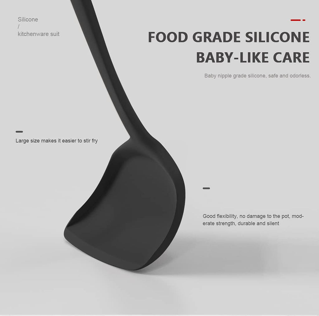 Heat Resistant Silicone Kitchen Utensils Set